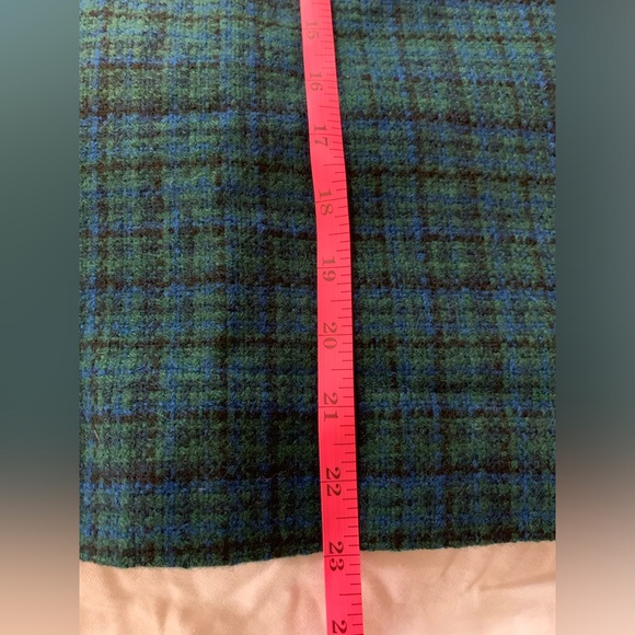 Vintage Pendleton 100% Wool Plaid Skirt - Picture 4 of 6